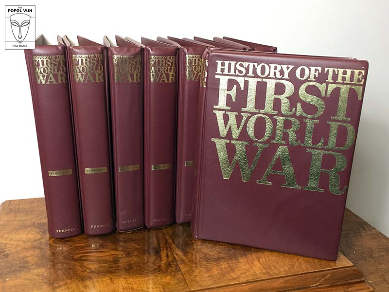 Set of 'History Of The First World War' Magazines (Vol. 1-8)